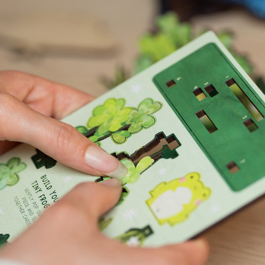 PLEASE BE NICE TO ME FROG DESK COMPANION