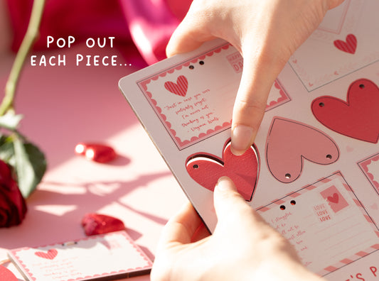 MAKE YOUR OWN VALENTINE'S GARLAND