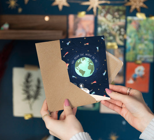 YOU MEAN THE WORLD TO ME CARD