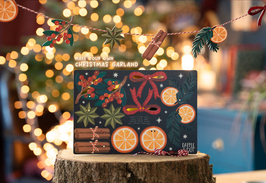 MAKE YOUR OWN SPICED ORANGE CHRISTMAS GARLAND
