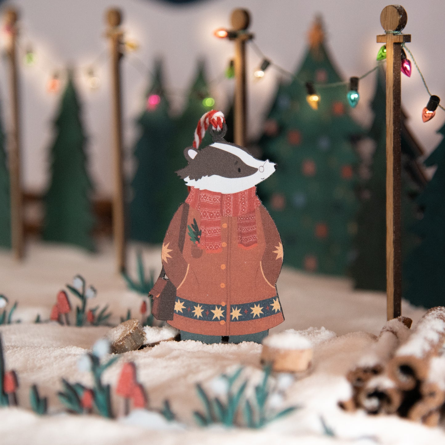 WHOLESALE - CHAPS CHRISTMAS DECORATION - PACK OF 5