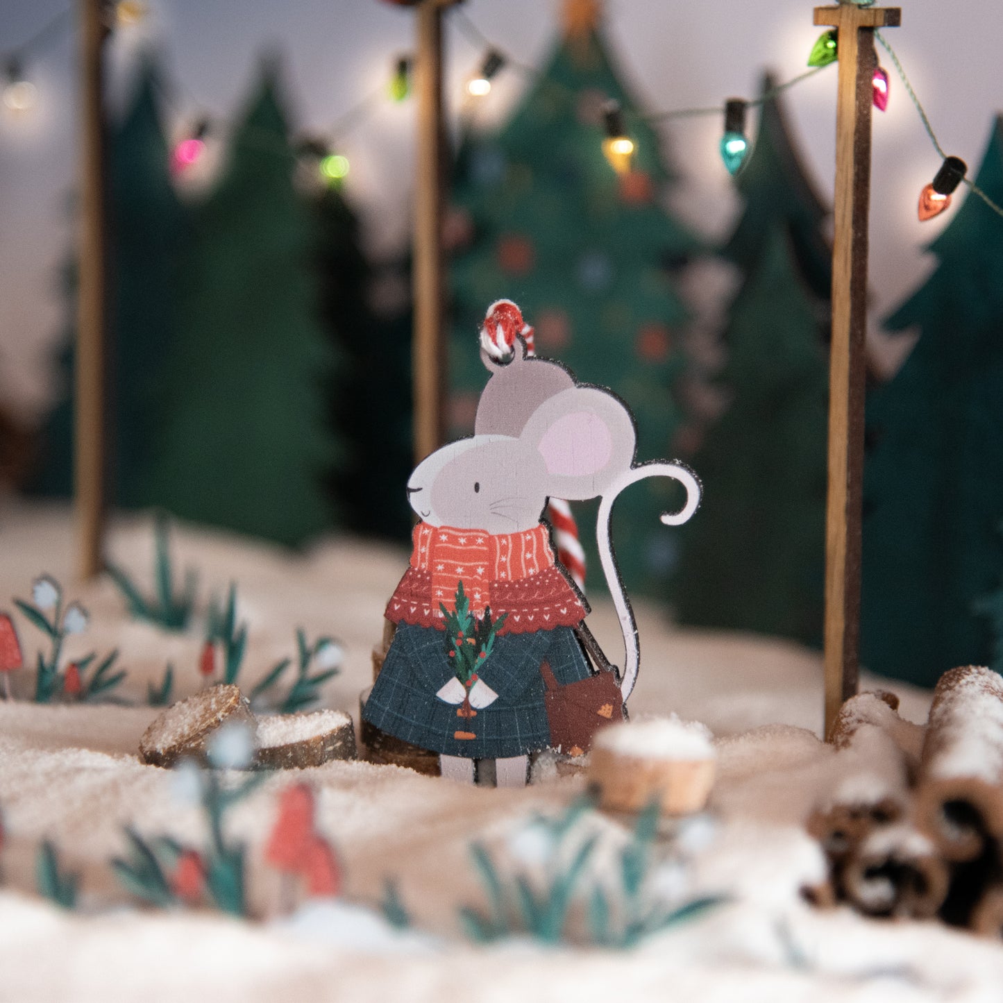 WHOLESALE - CHAPS CHRISTMAS DECORATION - PACK OF 5