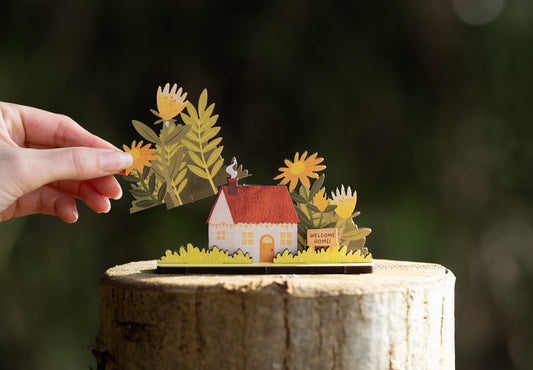 NEW HOME POP OUT CARD - PERSONALISABLE