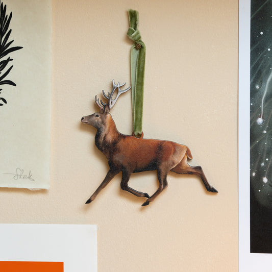 RED DEER CHRISTMAS DECORATION
