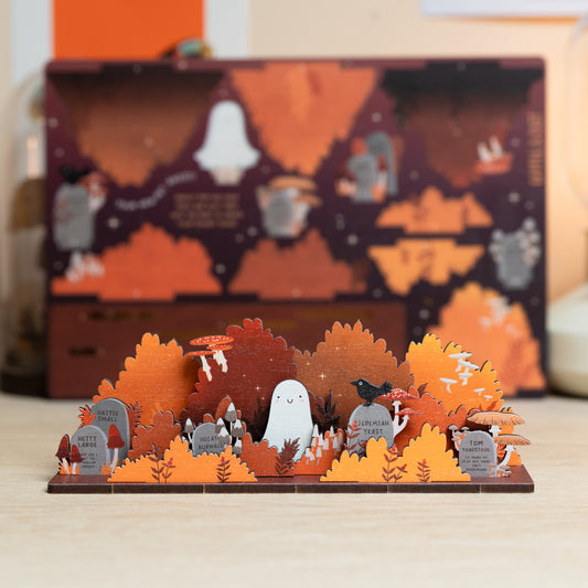 PET GHOST POP & BUILD SCENE