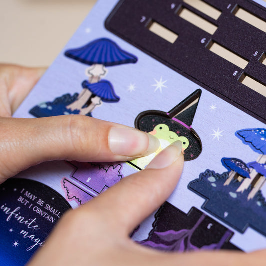 I CONTAIN INFINITE MAGIC FROG POP OUT CARD - PERSONALISABLE