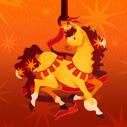 YEAR OF THE FIRE HORSE LUNAR NEW YEAR DECORATION - 2026
