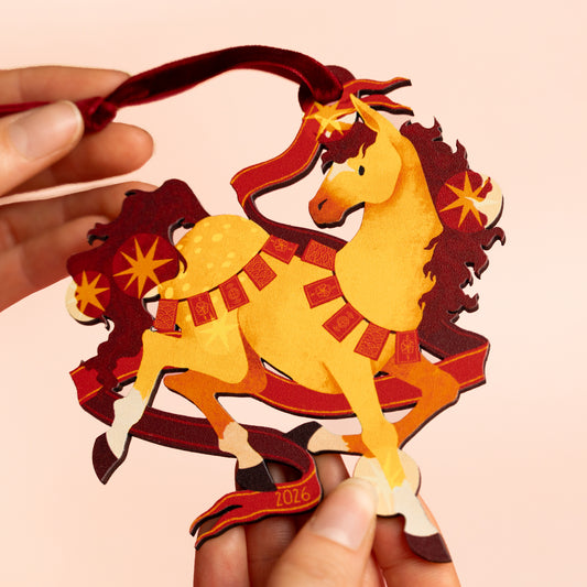 YEAR OF THE FIRE HORSE LUNAR NEW YEAR DECORATION - 2026