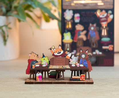 DUNGEONS & DRAGONS COSY HOBBIES POP OUT CARD - PERSONALISABLE