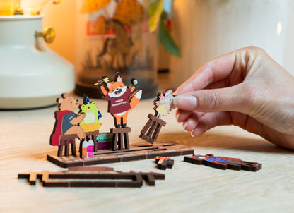 DUNGEONS & DRAGONS COSY HOBBIES POP OUT CARD - PERSONALISABLE