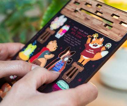 DUNGEONS & DRAGONS COSY HOBBIES POP OUT CARD - PERSONALISABLE