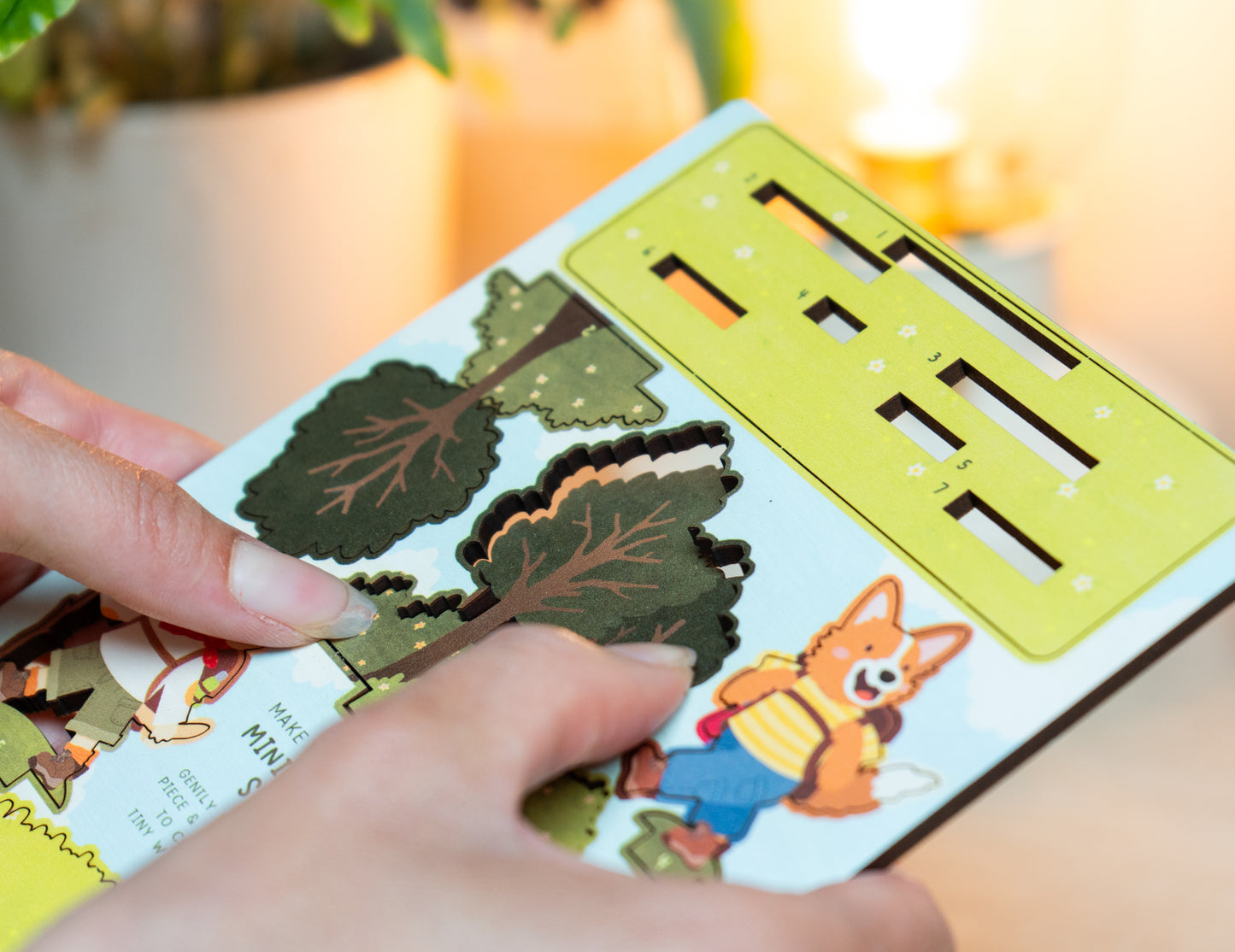 HIKING BUDDIES COSY HOBBIES POP OUT CARD - PERSONALISABLE