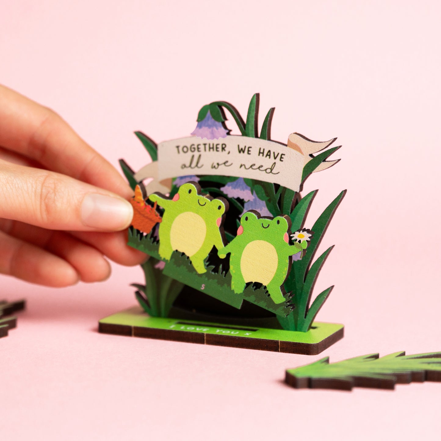 TOGETHER WE HAVE ALL WE NEED POP OUT CARD - PERSONALISABLE