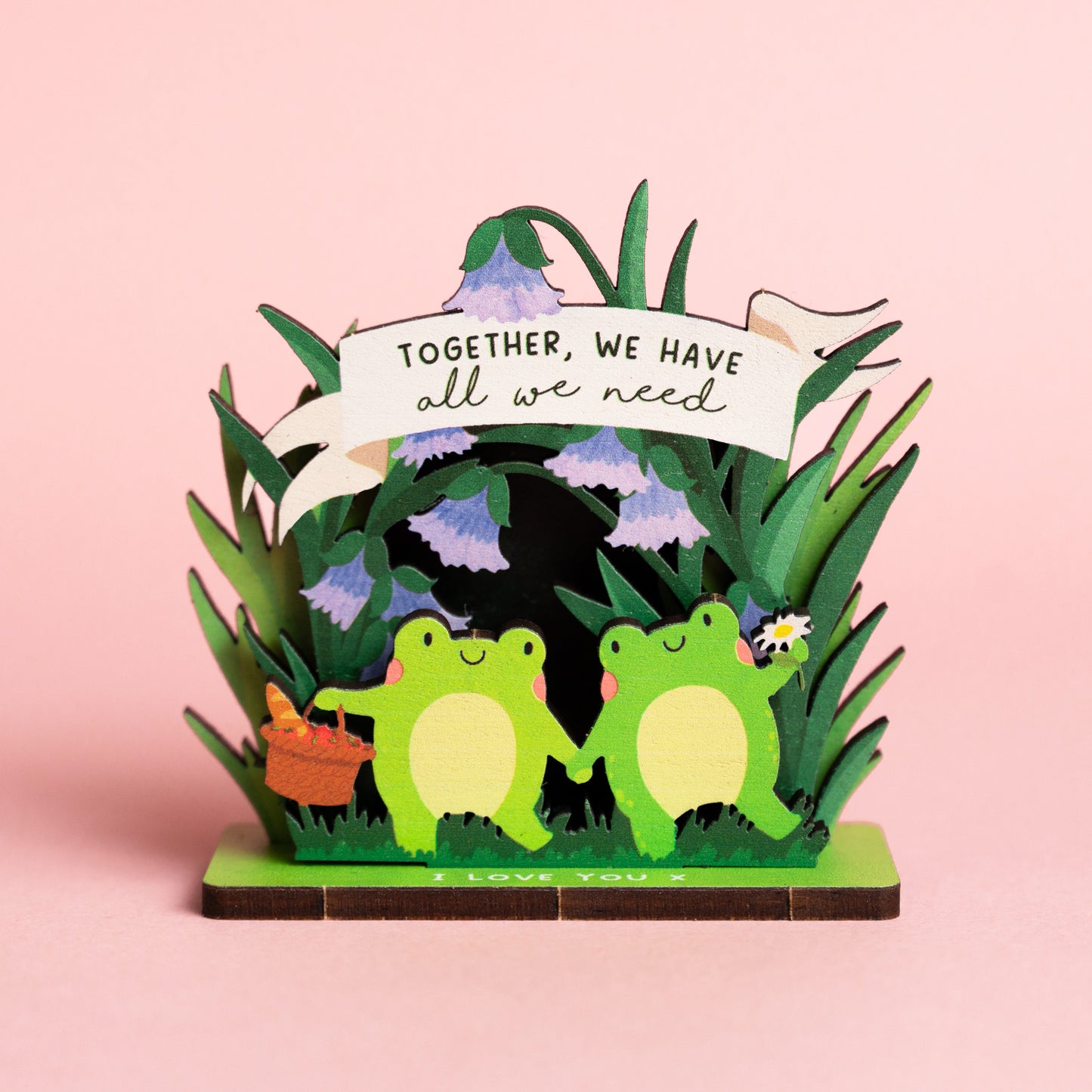 TOGETHER WE HAVE ALL WE NEED POP OUT CARD - PERSONALISABLE