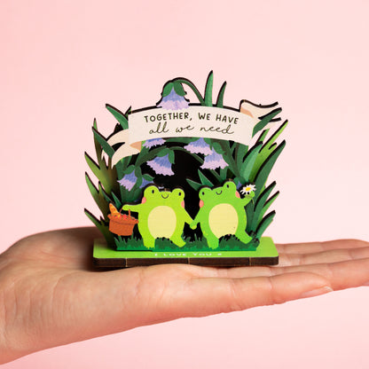 TOGETHER WE HAVE ALL WE NEED POP OUT CARD - PERSONALISABLE