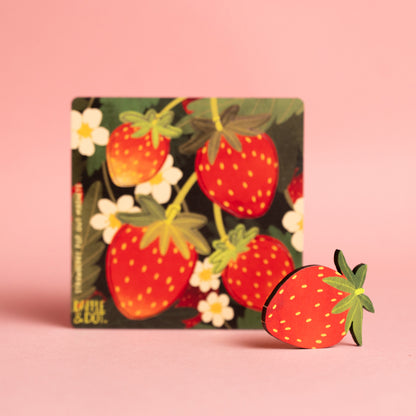 STRAWBERRY POP OUT MAGNETS