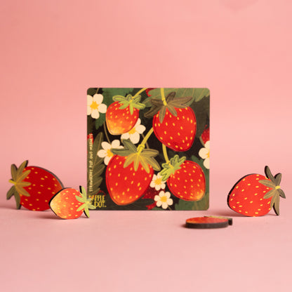 STRAWBERRY POP OUT MAGNETS
