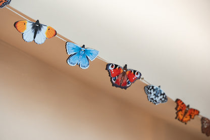 MAKE YOUR OWN BUTTERFLIES OF THE BRITISH ISLES GARLAND