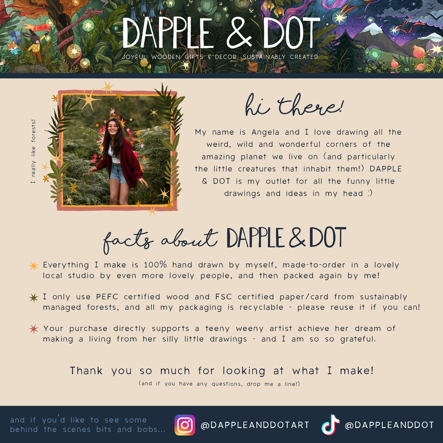 ENCHANTED FOREST DESK COMPANION