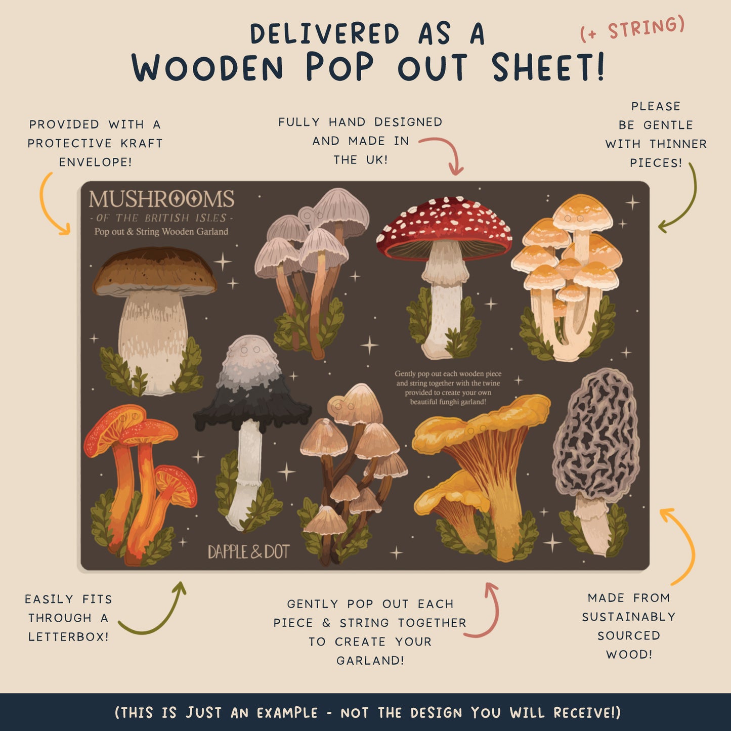 MAKE YOUR OWN FLYING KITTENS HALLOWEEN GARLAND