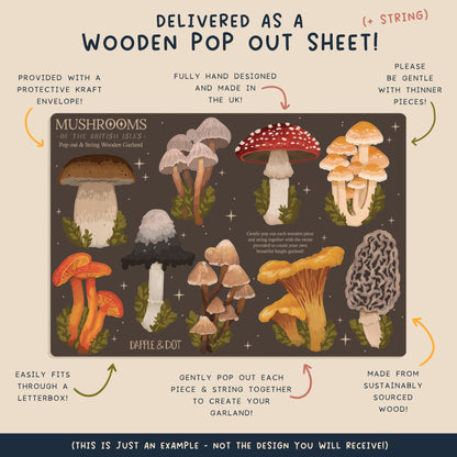 MAKE YOUR OWN BATS & STARS HALLOWEEN GARLAND