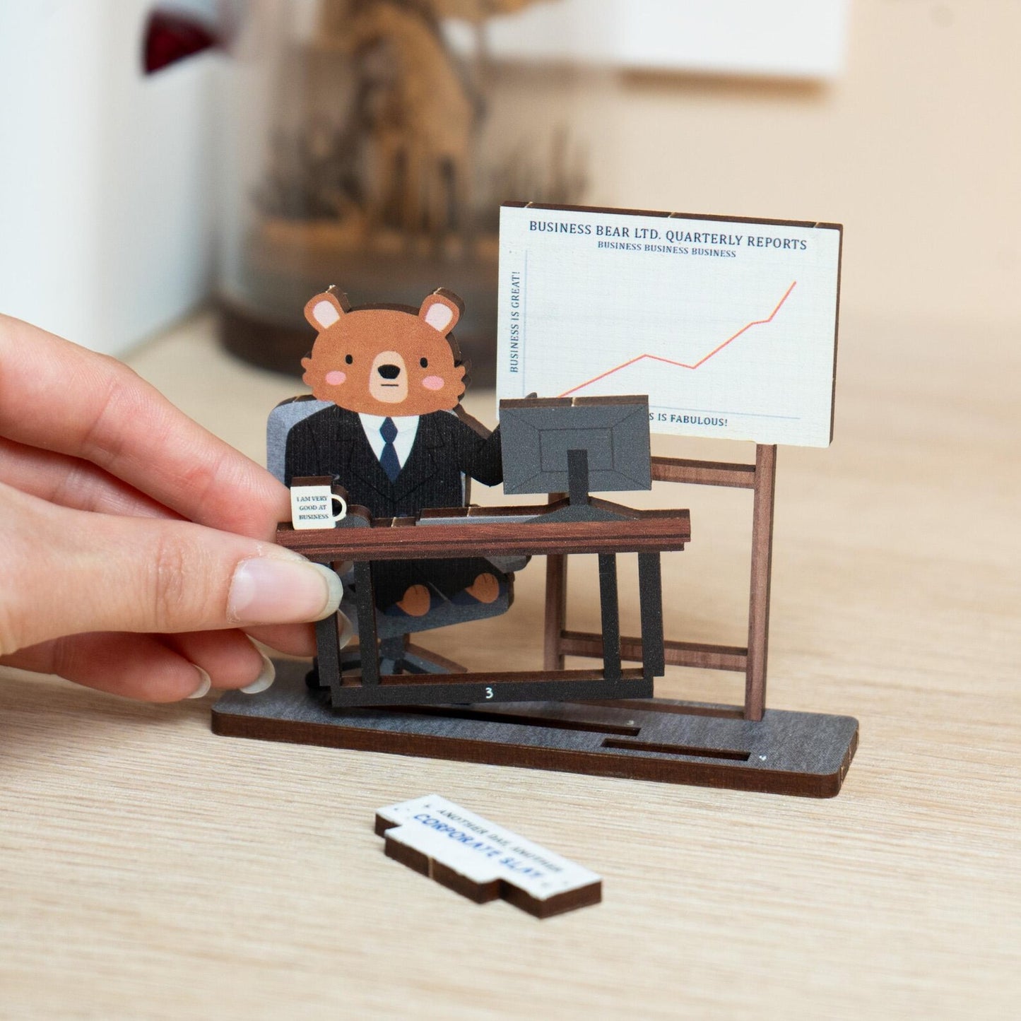 ANOTHER DAY, ANOTHER CORPORATE SLAY POP OUT CARD