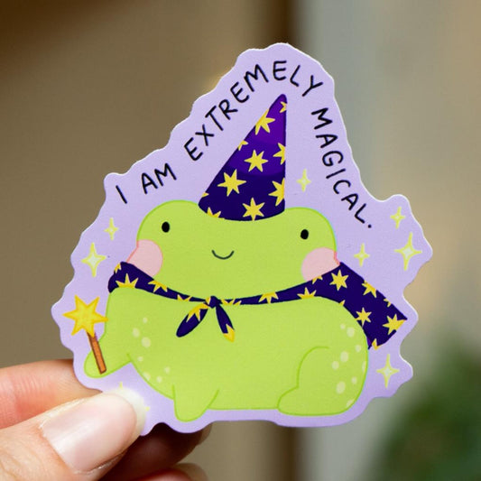 I AM EXTREMELY MAGICAL DIE CUT STICKER